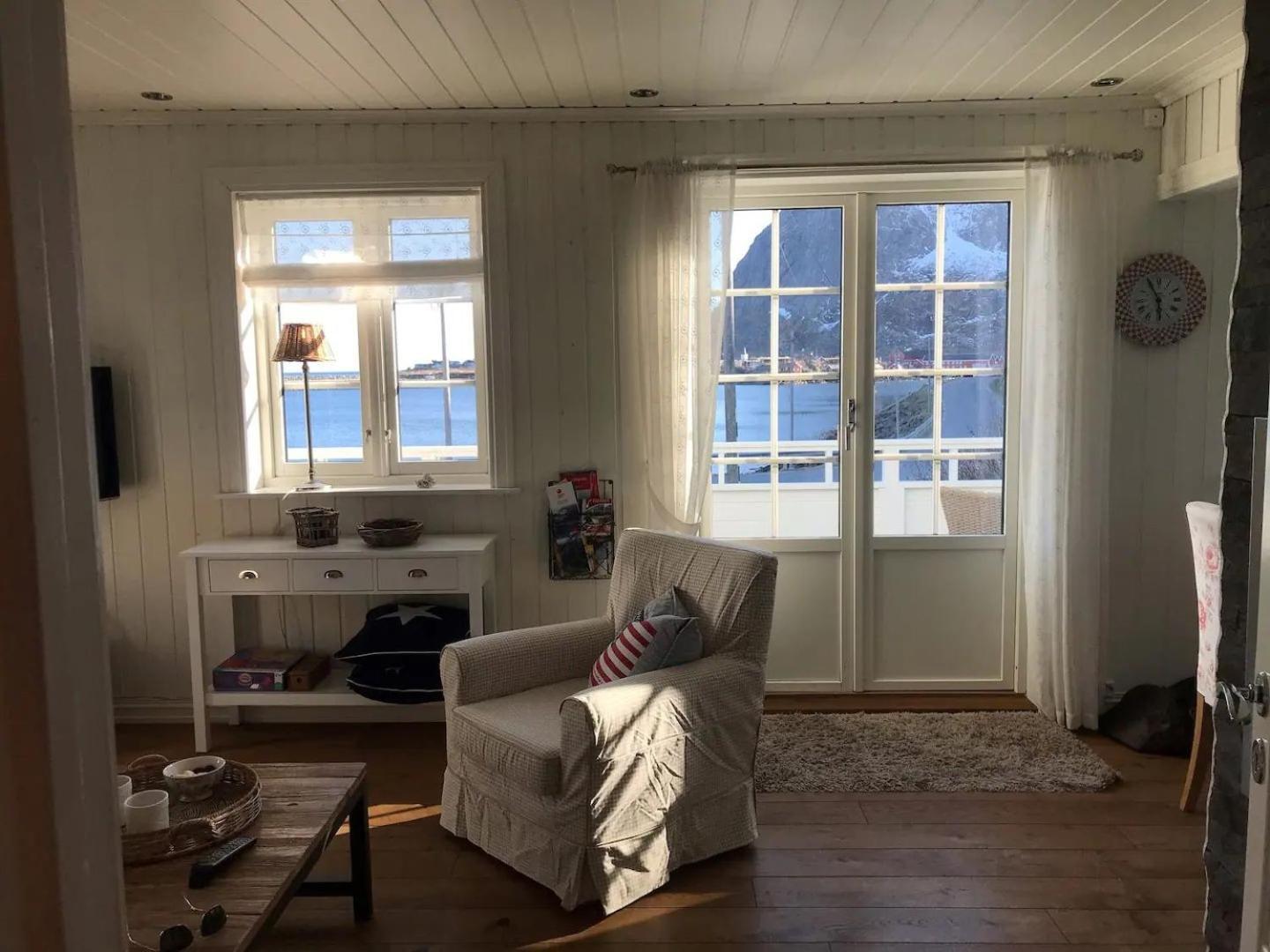 Utsiktsperle Pa Reine I Lofoten Bagian luar foto